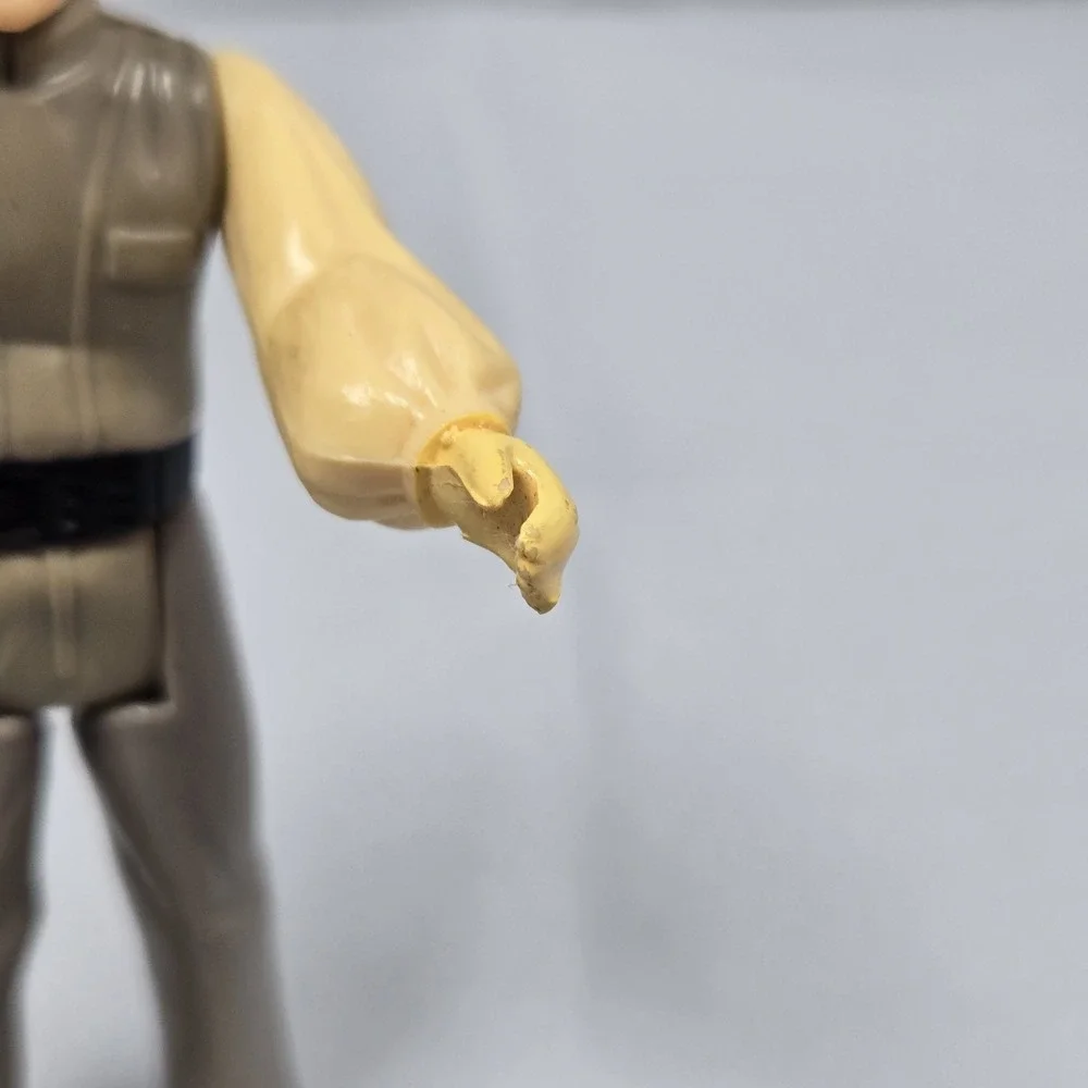 Vintage Kenner 1980 Star Wars Lobot Action Figure Hong Kong Not Complete‎